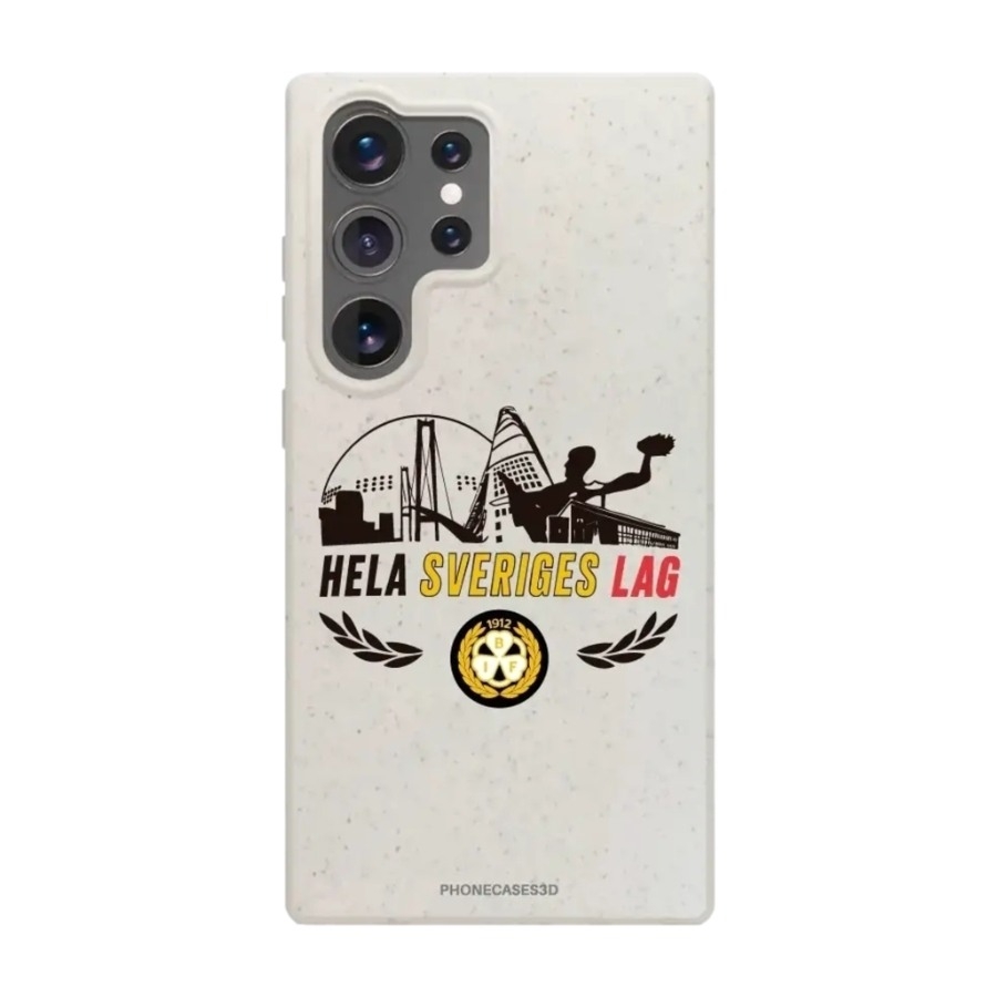 Phonecases3D Samsung Galaxy S25 Ultra Brynäs IF komposterbart cover, hvid billede 1