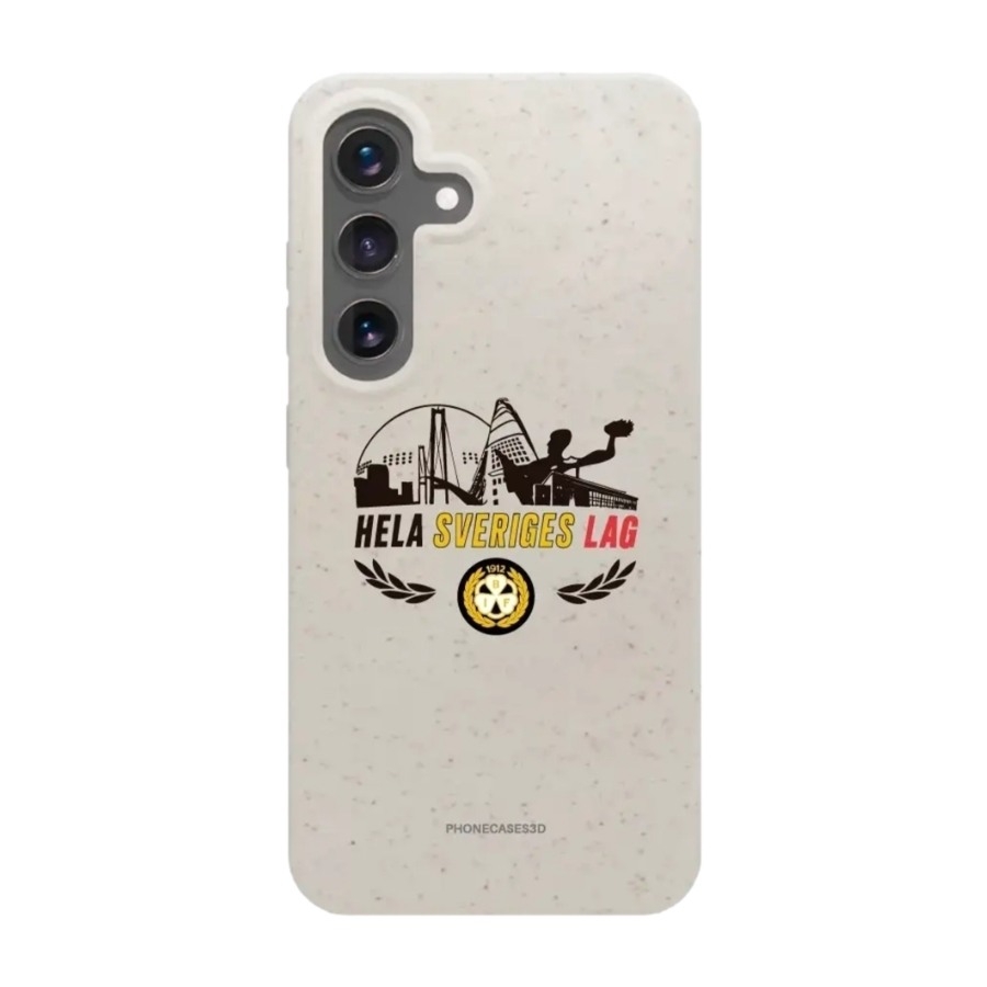 Phonecases3D Samsung Galaxy S25 Brynäs IF komposterbart cover, hvid billede 1