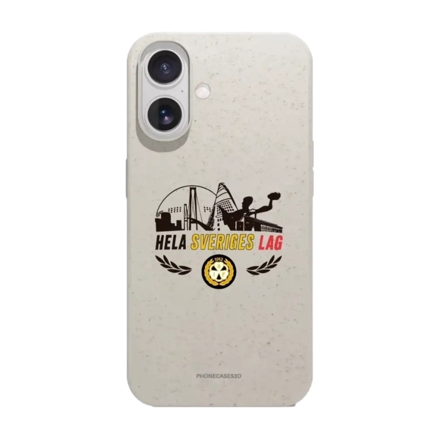 Phonecases3D iPhone 17 Brynäs IF komposterbart cover, hvid billede 1