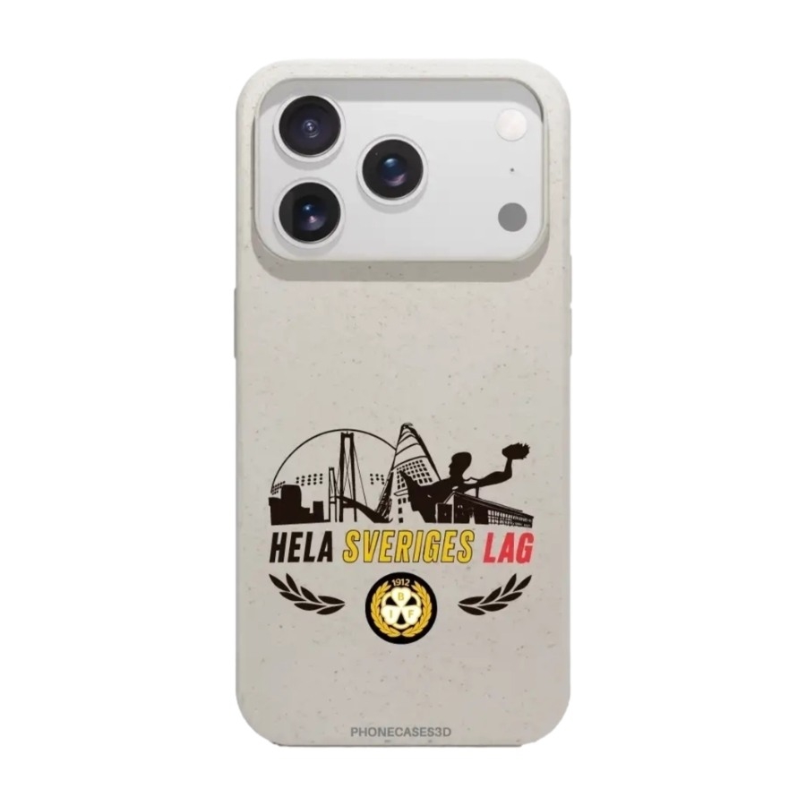 Phonecases3D iPhone 17 Pro Max Brynäs IF komposterbart cover, hvid billede 1