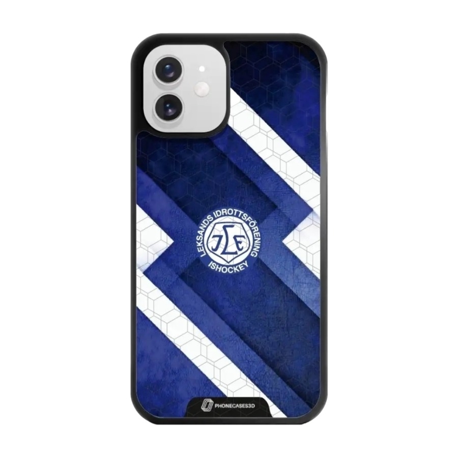 Phonecases3D iPhone 12 Leksands IF 3D mobilcover, sort billede 1