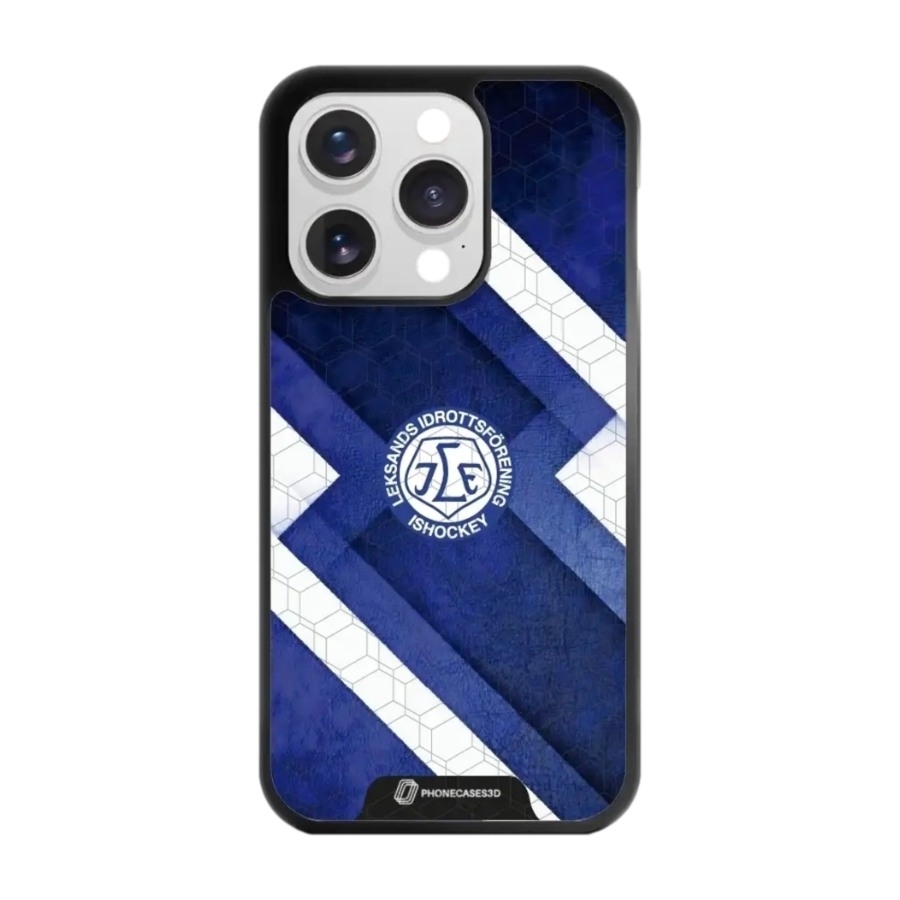Phonecases3D iPhone 15 Pro Leksands IF 3D mobilcover, sort billede 1