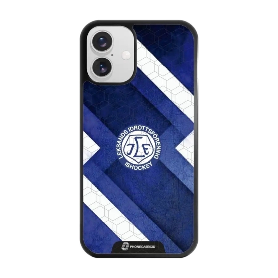Phonecases3D iPhone 16 Plus Leksands IF 3D mobilcover, sort billede 1