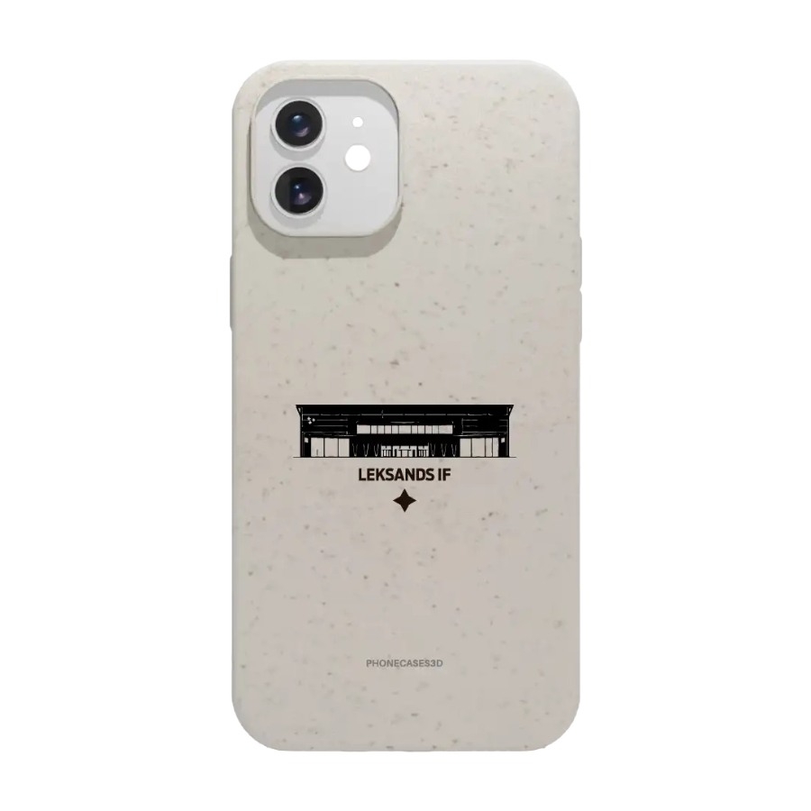 Phonecases3D iPhone 12 Leksands IF komposterbart cover, hvid billede 1