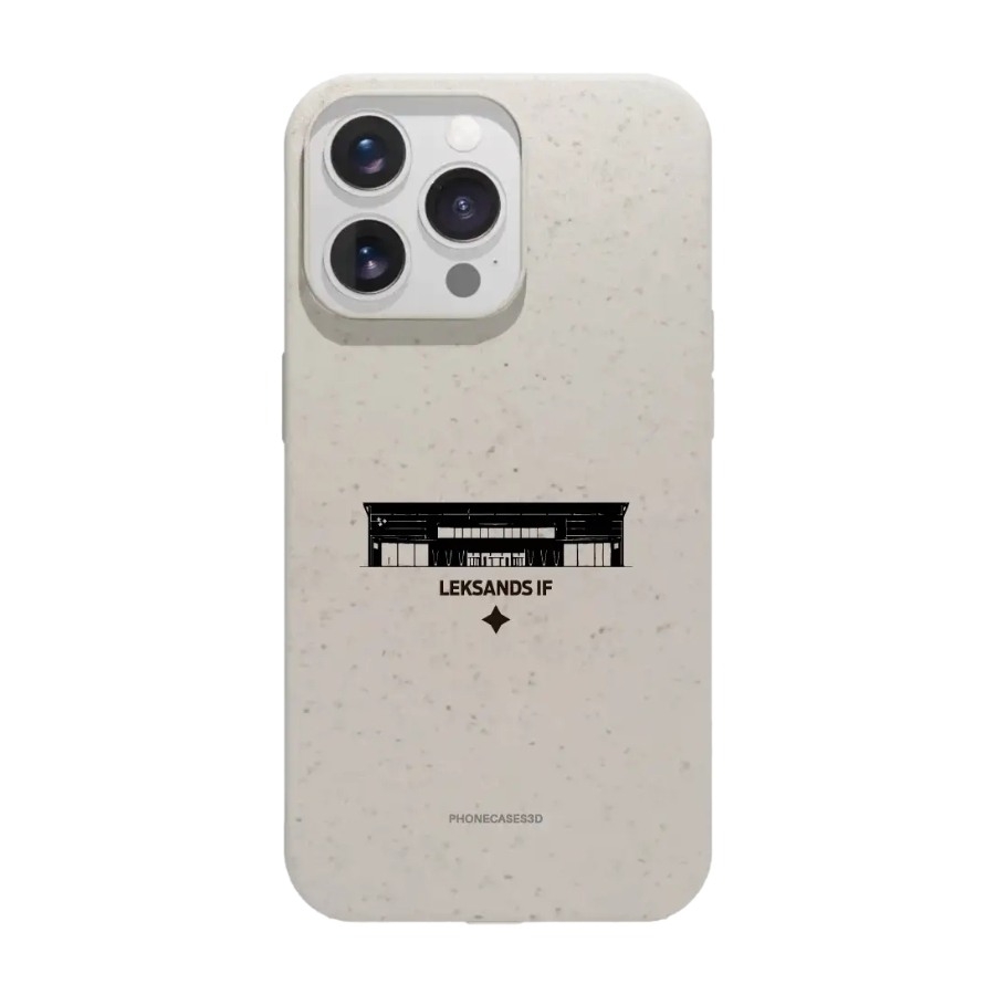 Phonecases3D iPhone 13 Pro Leksands IF komposterbart cover, hvid billede 1
