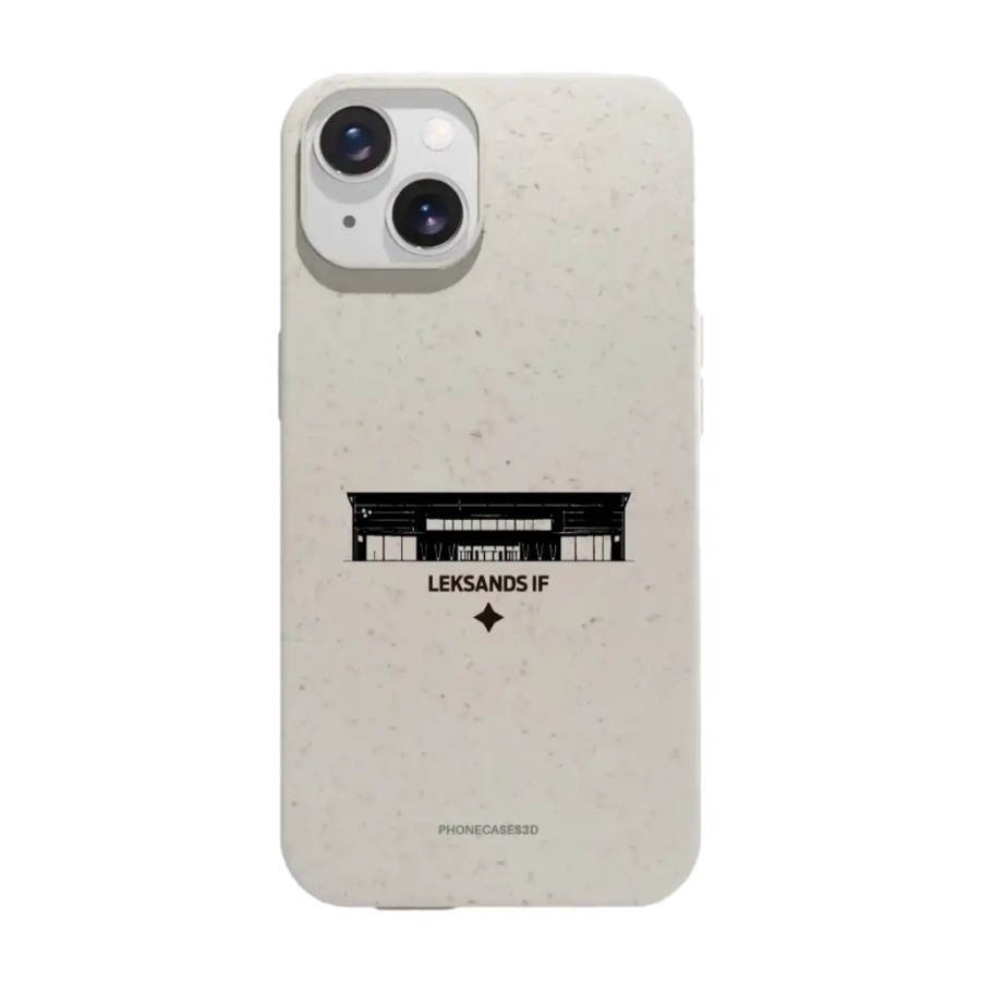 Phonecases3D iPhone 14 Leksands IF komposterbart cover, hvid billede 1