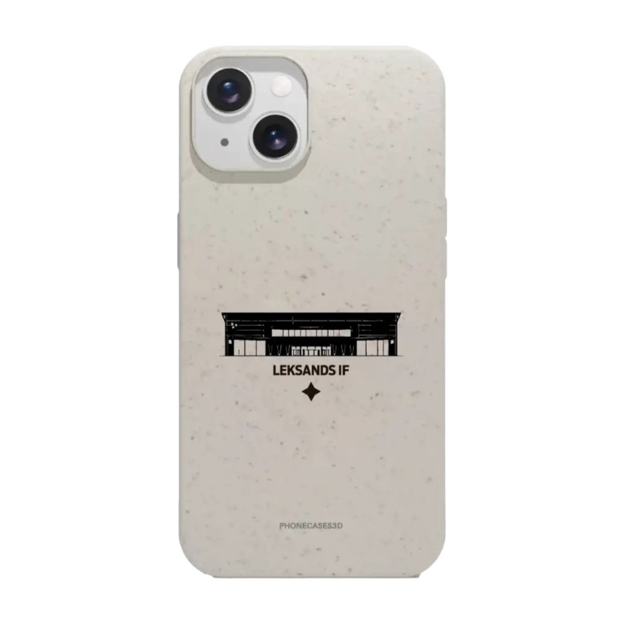 Phonecases3D iPhone 15 Leksands IF komposterbart cover, hvid billede 1