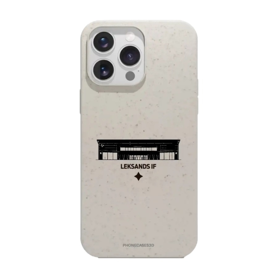 Phonecases3D iPhone 16 Pro Max Leksands IF komposterbart cover, hvid billede 1