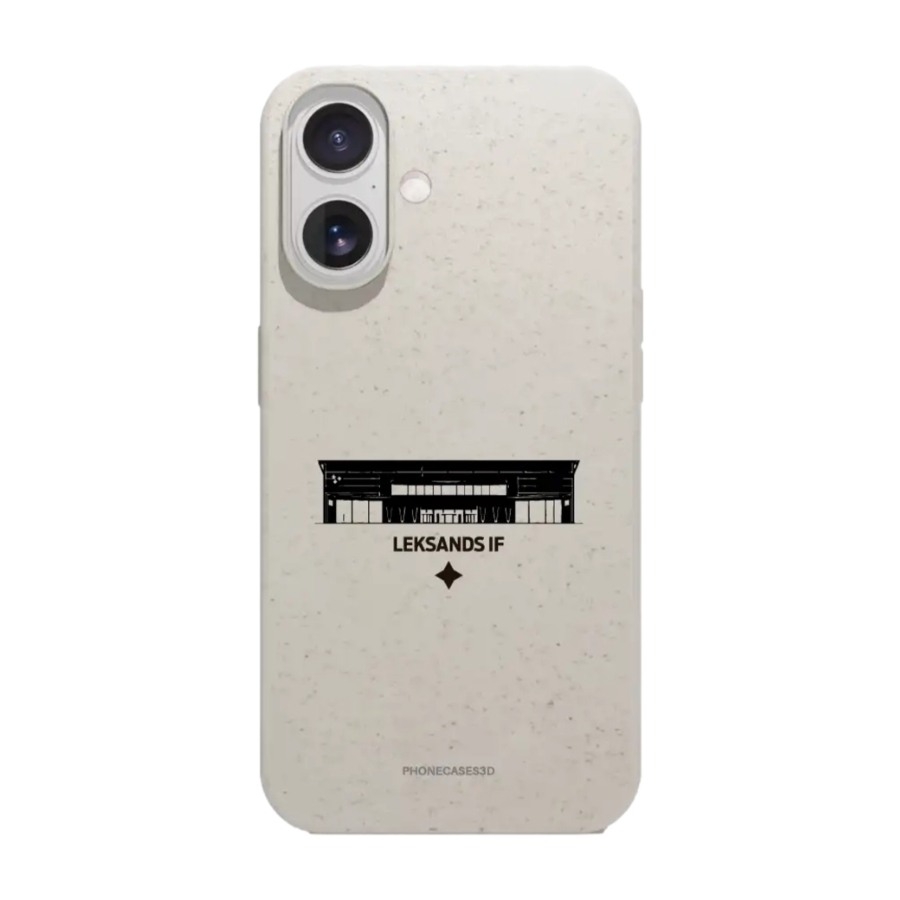 Phonecases3D iPhone 17 Leksands IF komposterbart cover, hvid billede 1