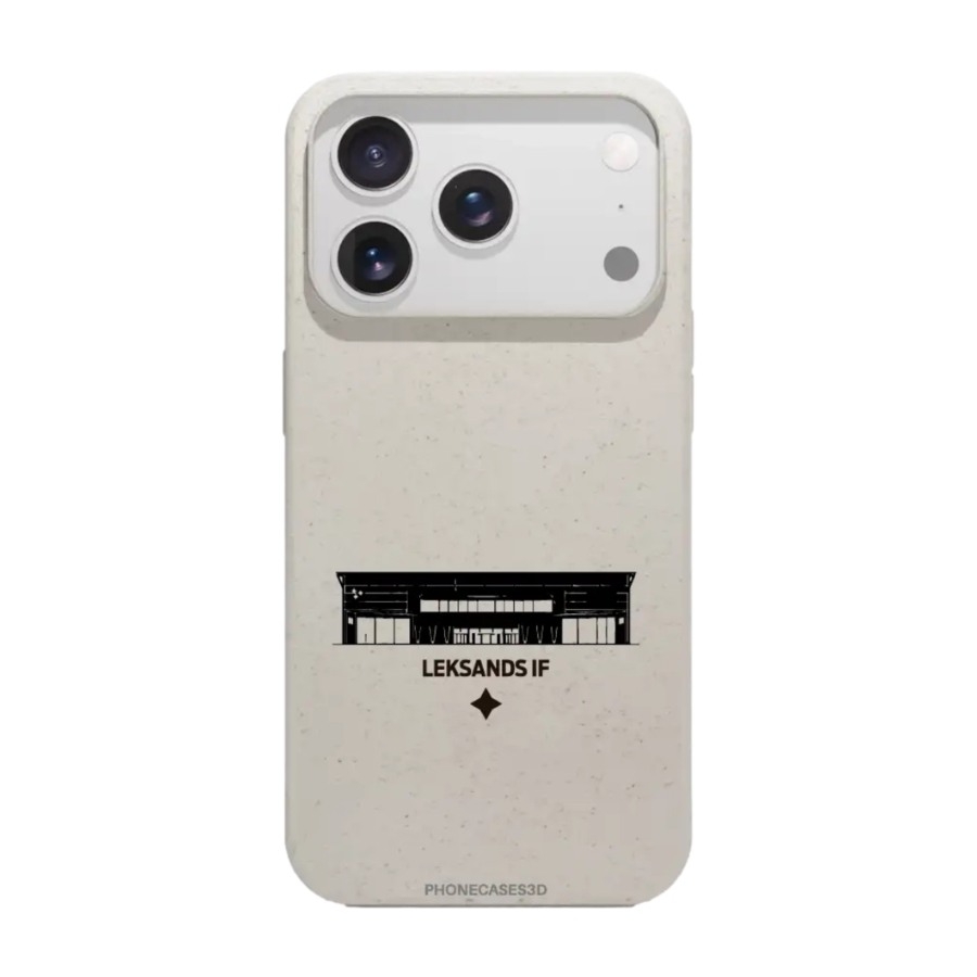 Phonecases3D iPhone 17 Pro Max Leksands IF komposterbart cover, hvid billede 1