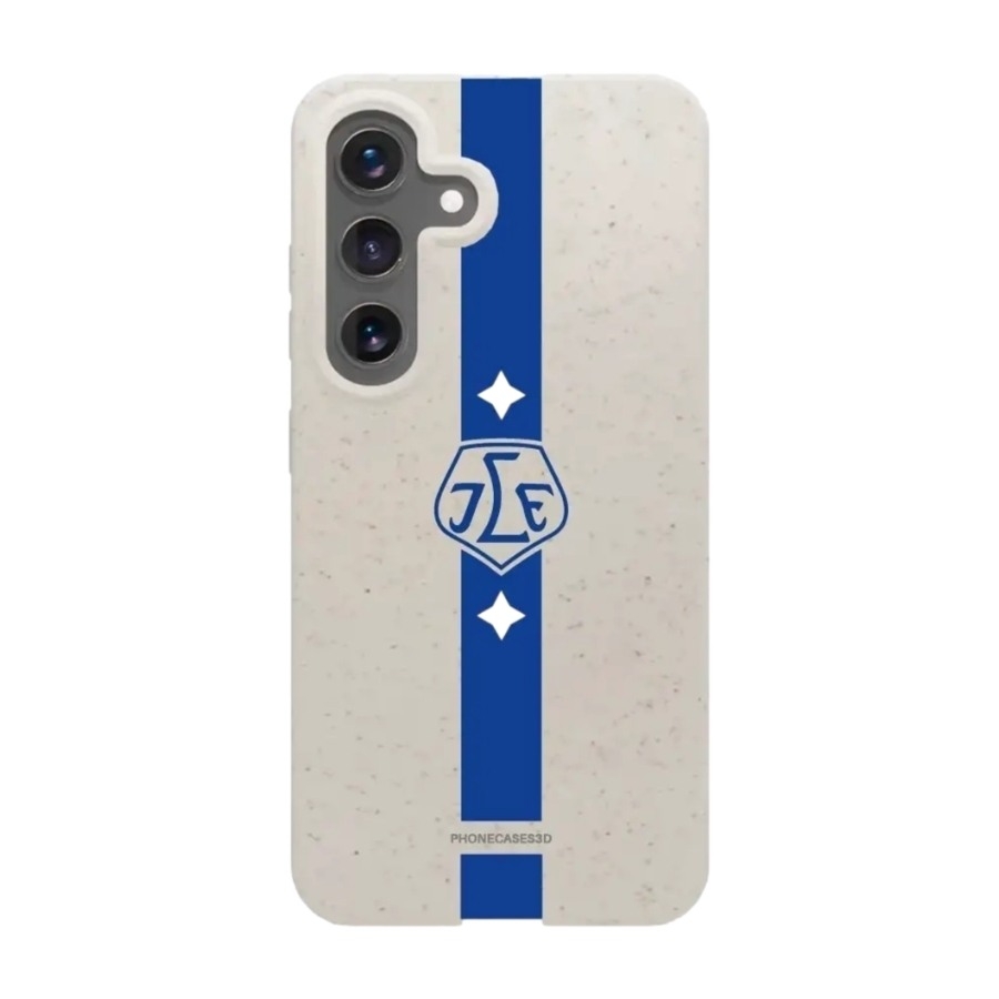 Phonecases3D Samsung Galaxy S25 Leksands IF komposterbart cover, hvid billede 1