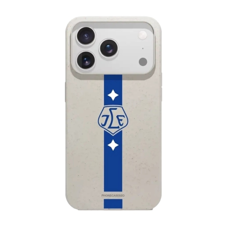 Phonecases3D iPhone 17 Pro Leksands IF komposterbart cover, hvid billede 1