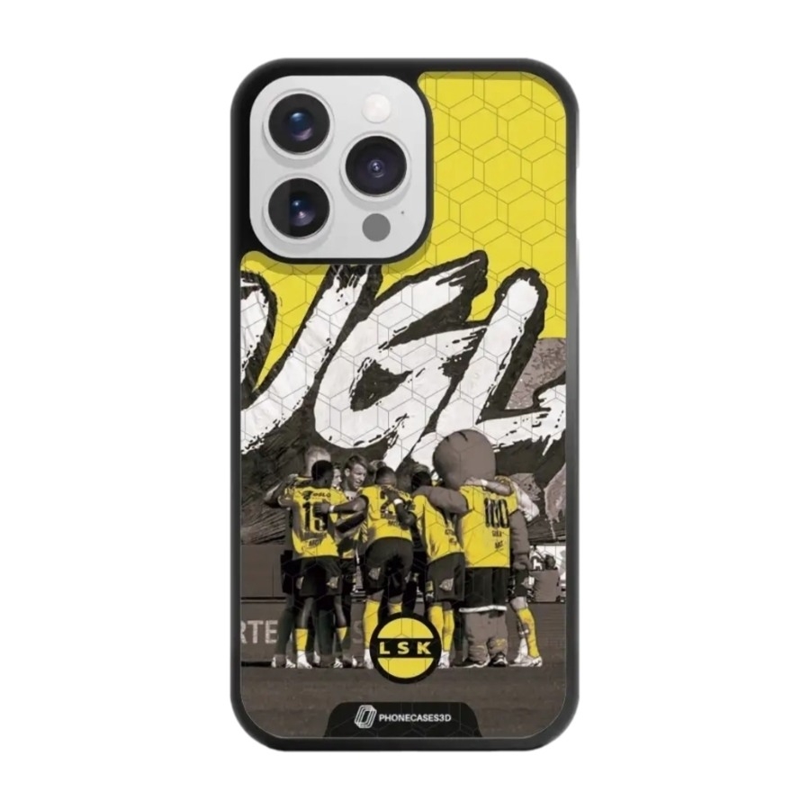 Phonecases3D iPhone 13 Pro Lillestrøm SK 3D mobilcover, sort billede 1