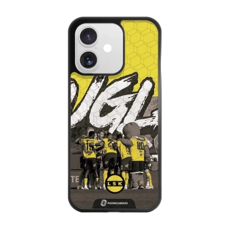 Phonecases3D iPhone 17 Lillestrøm SK 3D mobilcover, sort billede 1