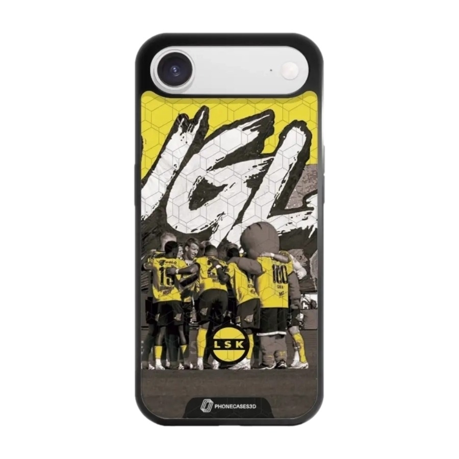 Phonecases3D iPhone Air Lillestrøm SK 3D mobilcover, sort billede 1