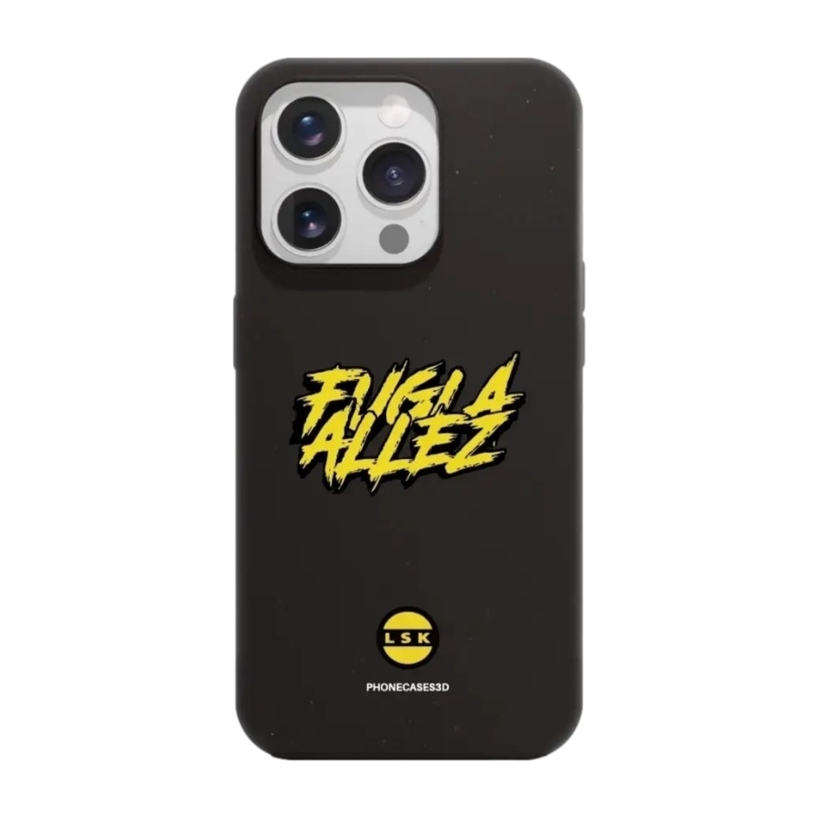 Phonecases3D iPhone 15 Pro Lillestrøm SK komposterbart cover, sort billede 1