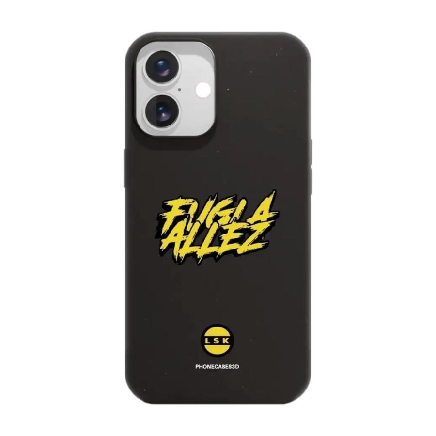 Phonecases3D iPhone 16 Lillestrøm SK komposterbart cover, sort billede 1