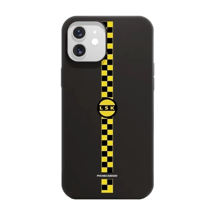 Phonecases3D iPhone 12 Lillestrøm SK komposterbart cover, sort billede 1
