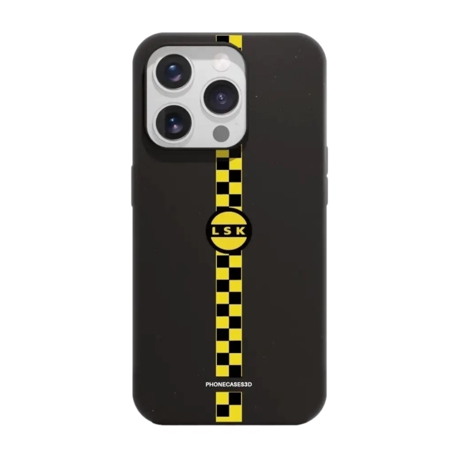 Phonecases3D iPhone 15 Pro Lillestrøm SK komposterbart cover, sort billede 1