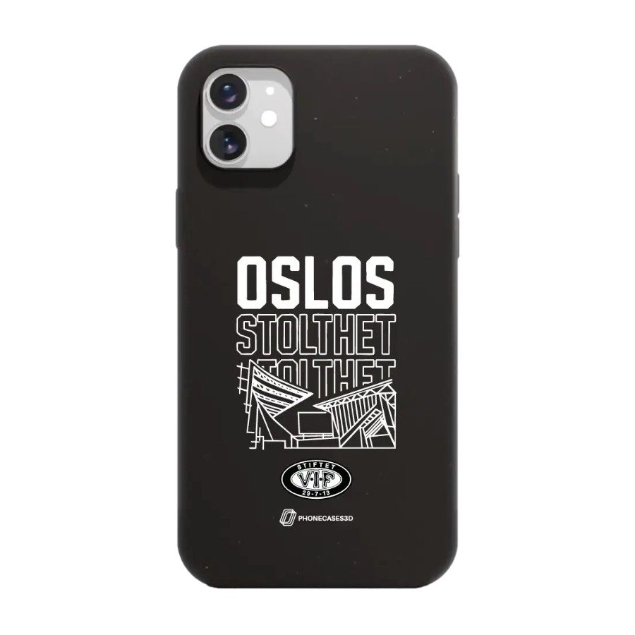 Phonecases3D iPhone 11 VIF komposterbart cover, sort billede 1