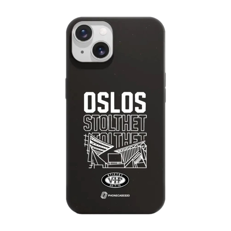 Phonecases3D iPhone 14 VIF komposterbart cover, sort billede 1