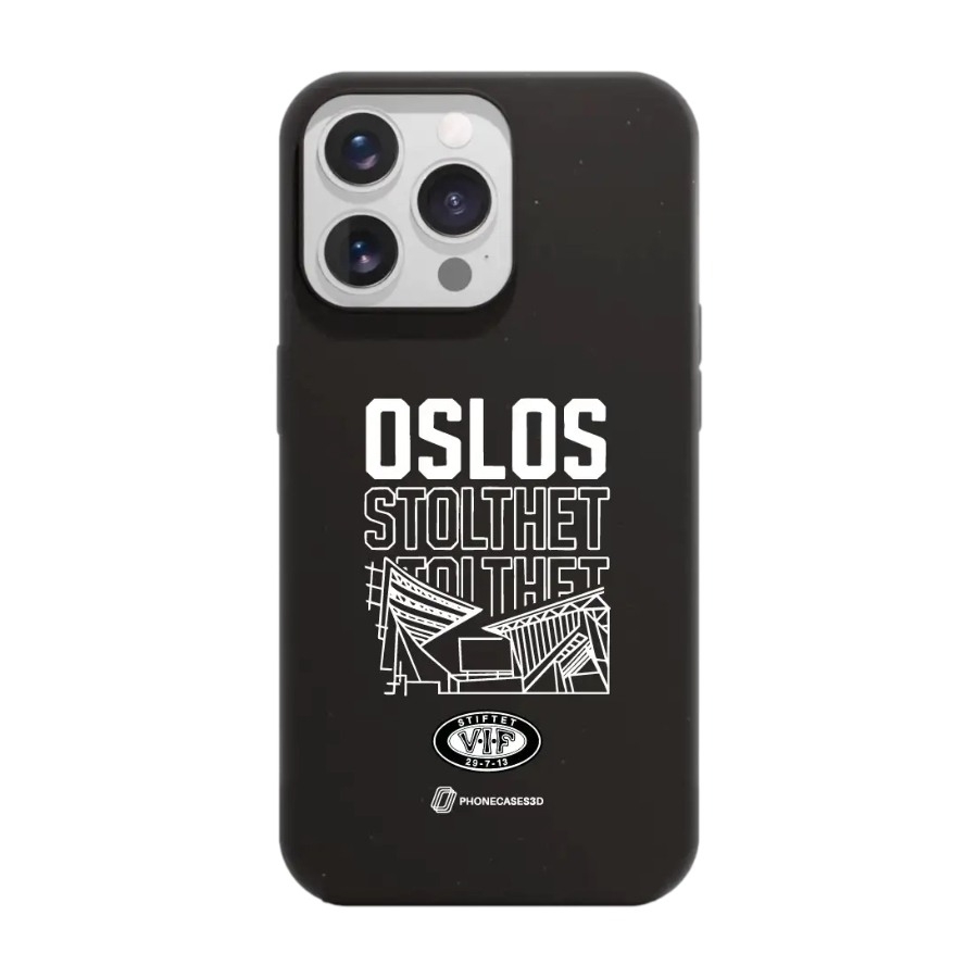 Phonecases3D iPhone 13 Pro VIF komposterbart cover, sort billede 1