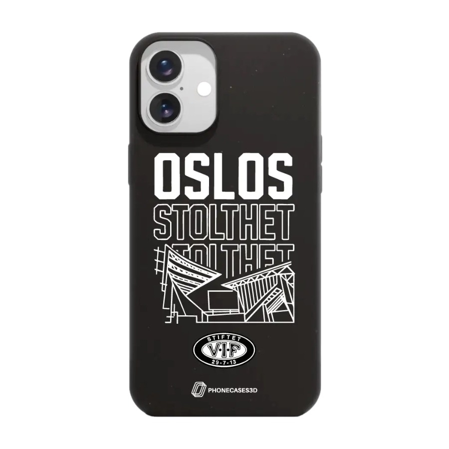 Phonecases3D iPhone 16 Plus VIF komposterbart cover, sort billede 1