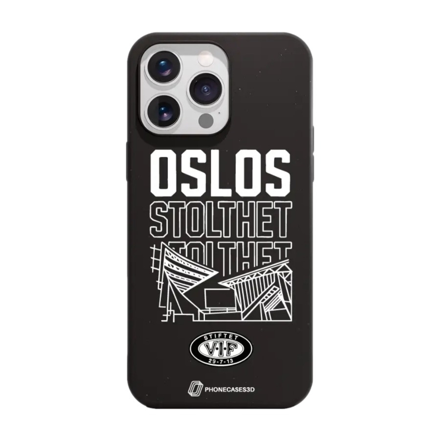 Phonecases3D iPhone 16 Pro Max VIF komposterbart cover, sort billede 1