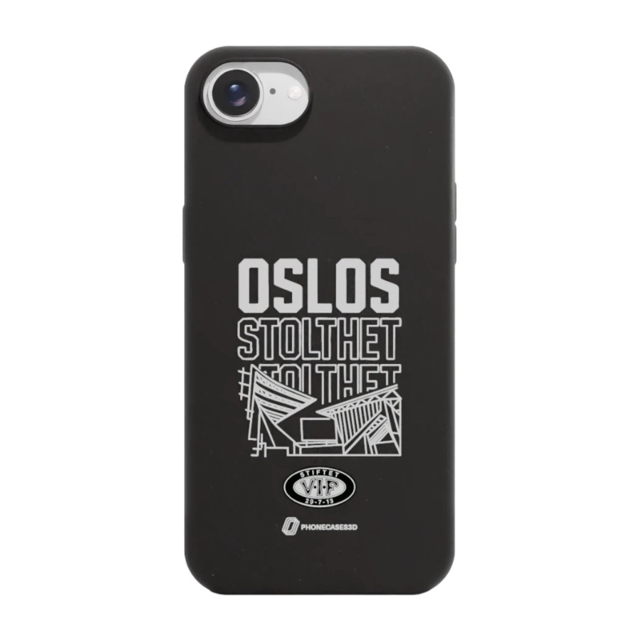 Phonecases3D iPhone 17e/16e VIF komposterbart cover, sort billede 1