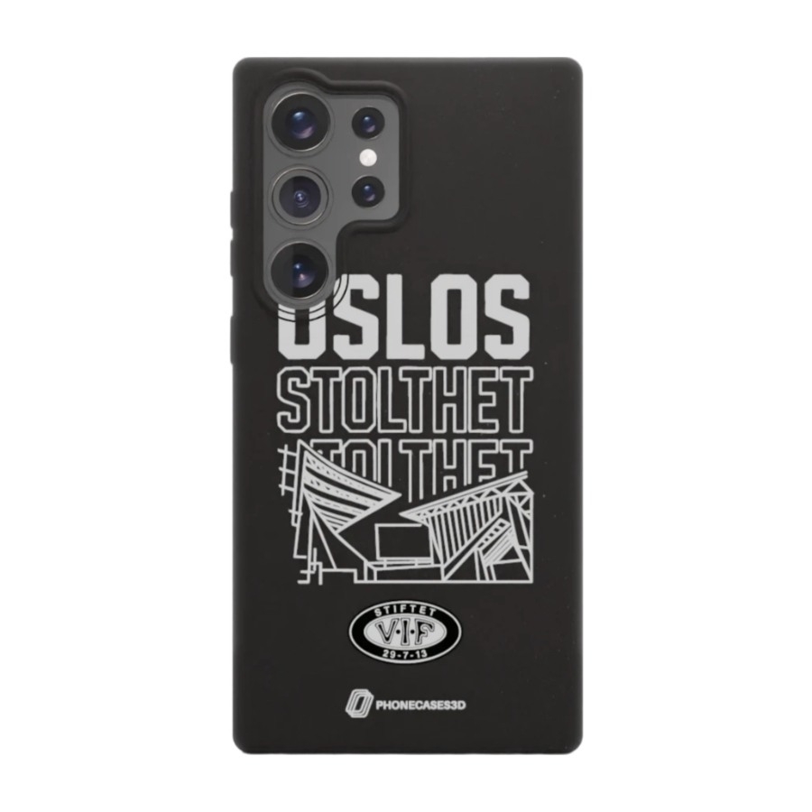 Phonecases3D Samsung Galaxy S25 Ultra VIF komposterbart cover, sort billede 1