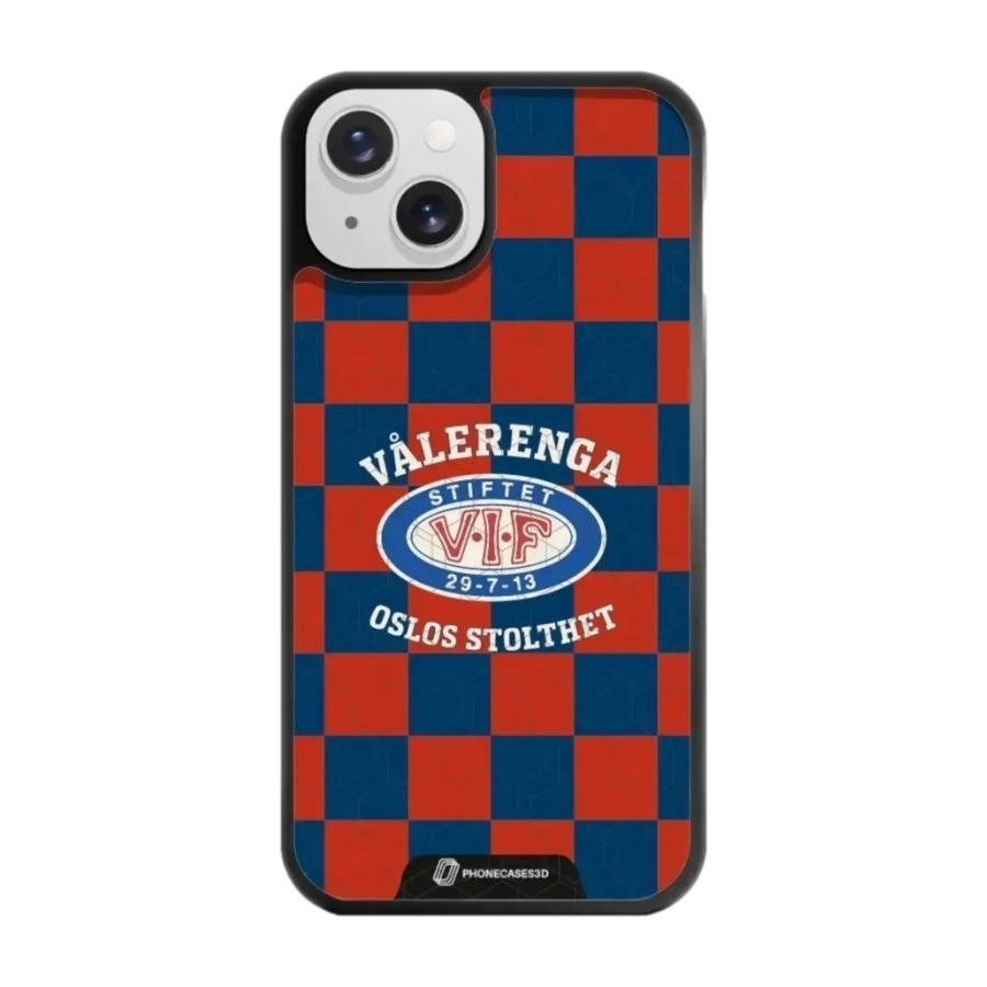 Phonecases3D iPhone 13 VIF 3D mobilcover, sort billede 1