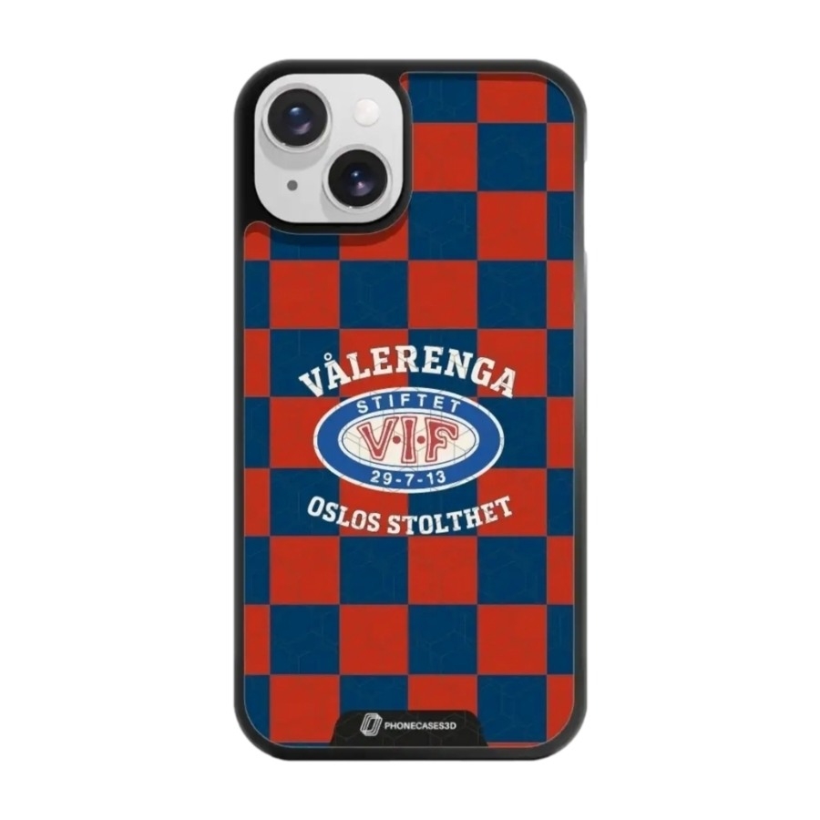 Phonecases3D iPhone 14 VIF 3D mobilcover, sort billede 1