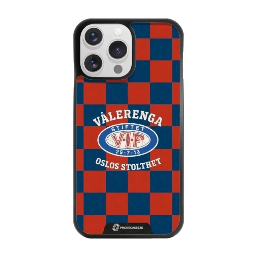 Phonecases3D iPhone 14 Pro VIF 3D mobilcover, sort billede 1