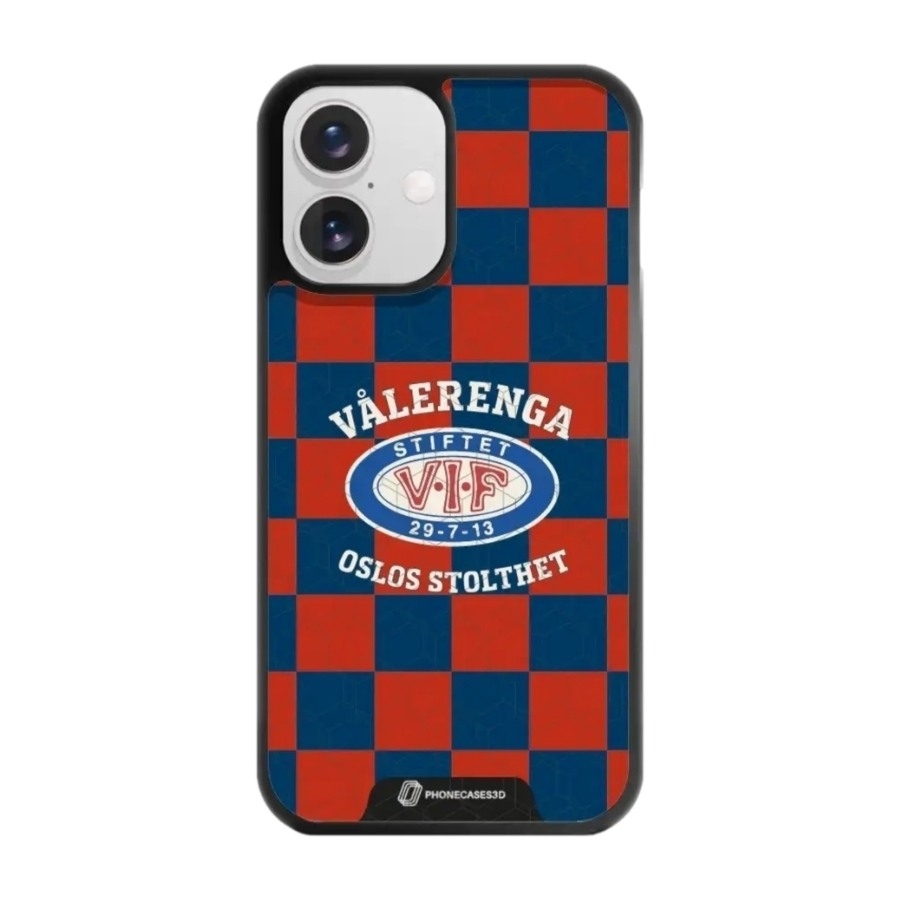 Phonecases3D iPhone 16 VIF 3D mobilcover, sort billede 1