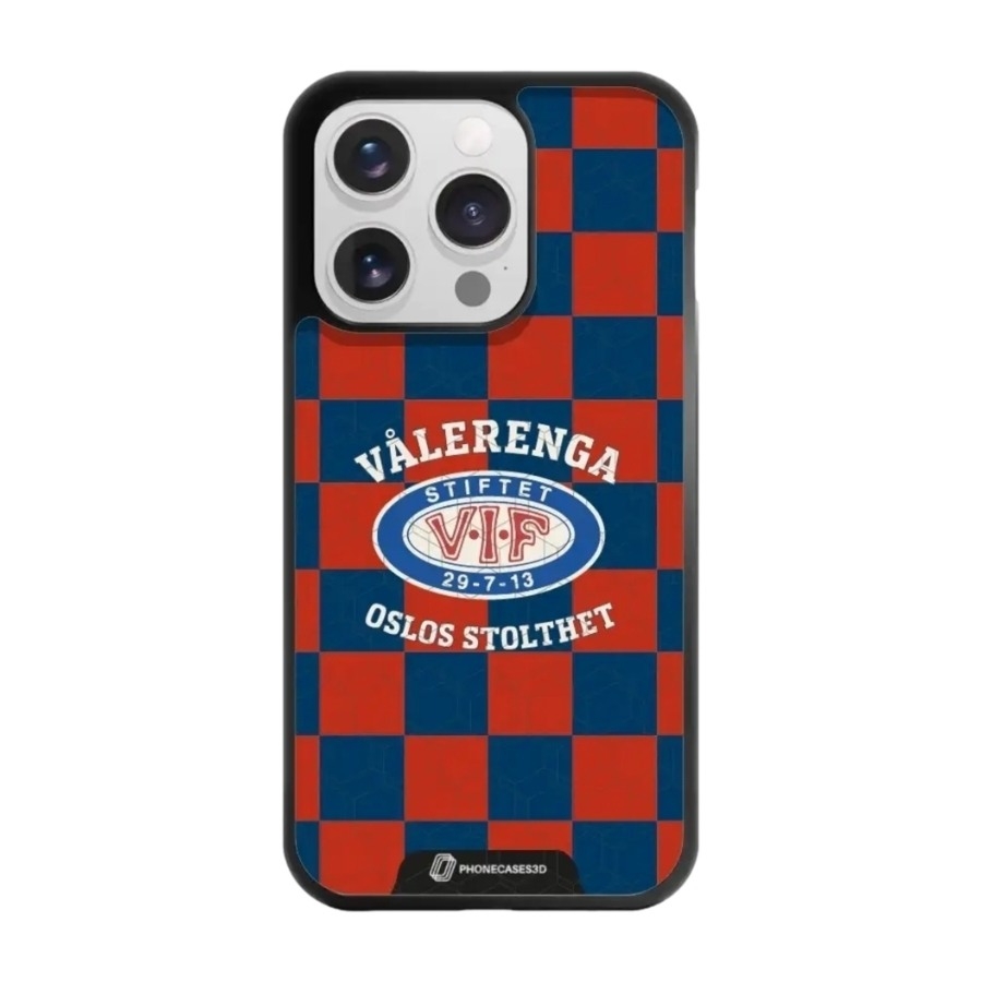 Phonecases3D iPhone 16 Pro VIF 3D mobilcover, sort billede 1