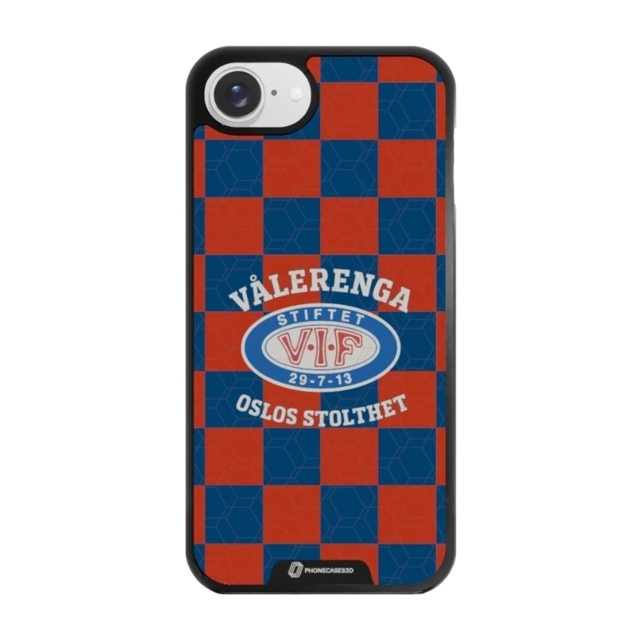 Phonecases3D iPhone 17e/16e VIF 3D mobilcover, sort billede 1