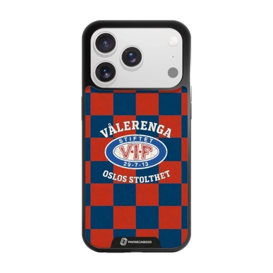 Phonecases3D iPhone 17 Pro VIF 3D mobilcover, sort billede 1