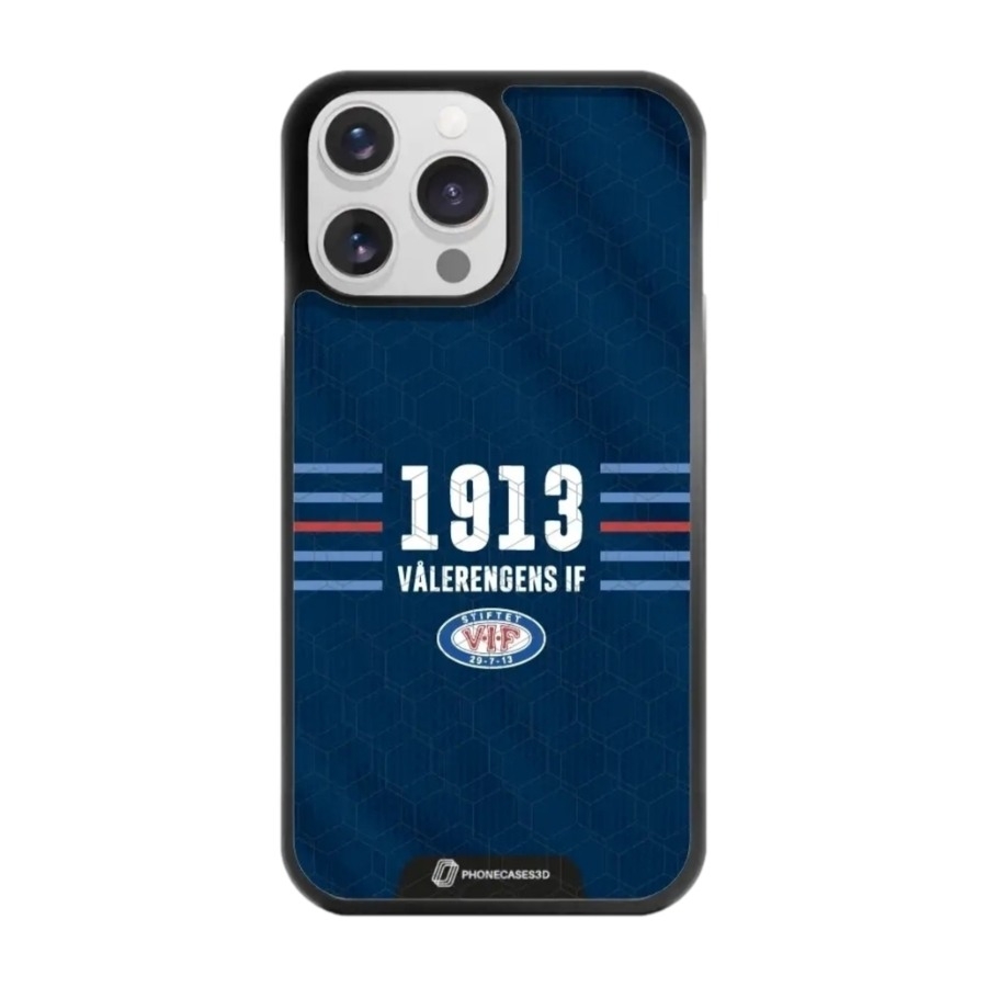 Phonecases3D iPhone 14 Pro VIF 3D mobilcover, sort billede 1