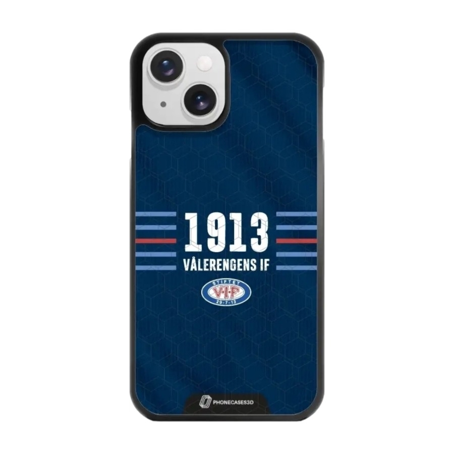 Phonecases3D iPhone 15 VIF 3D mobilcover, sort billede 1