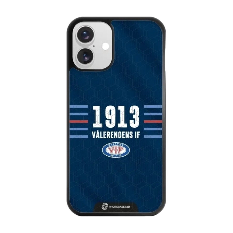 Phonecases3D iPhone 16 Plus VIF 3D mobilcover, sort billede 1