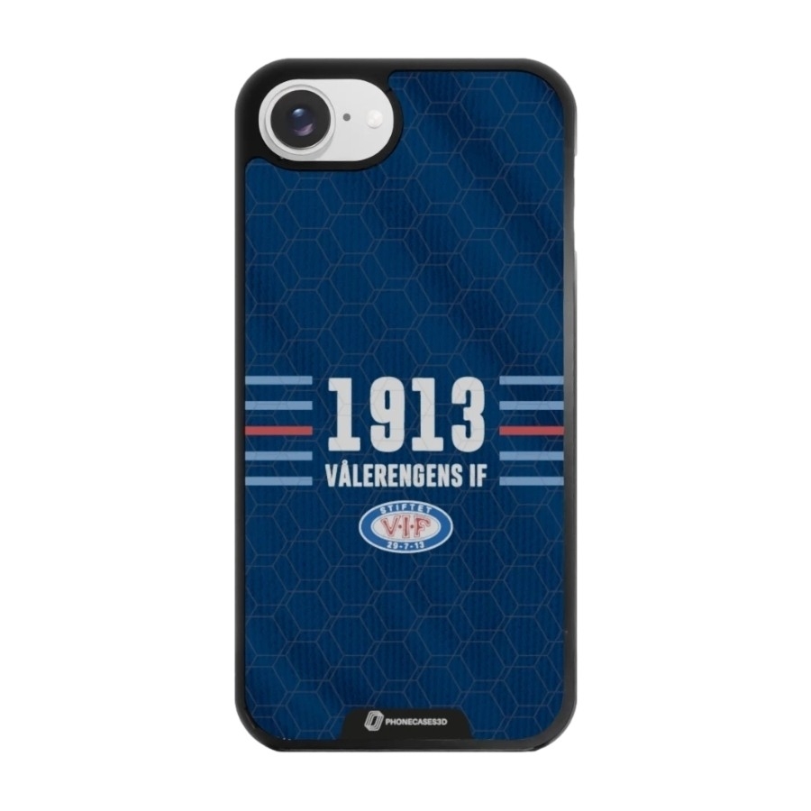 Phonecases3D iPhone 17e/16e VIF 3D mobilcover, sort billede 1