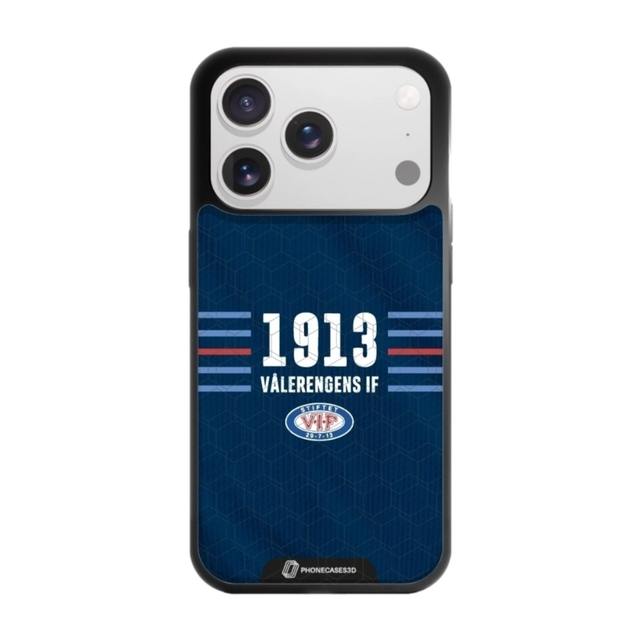 Phonecases3D iPhone 17 Pro Max VIF 3D mobilcover, sort billede 1