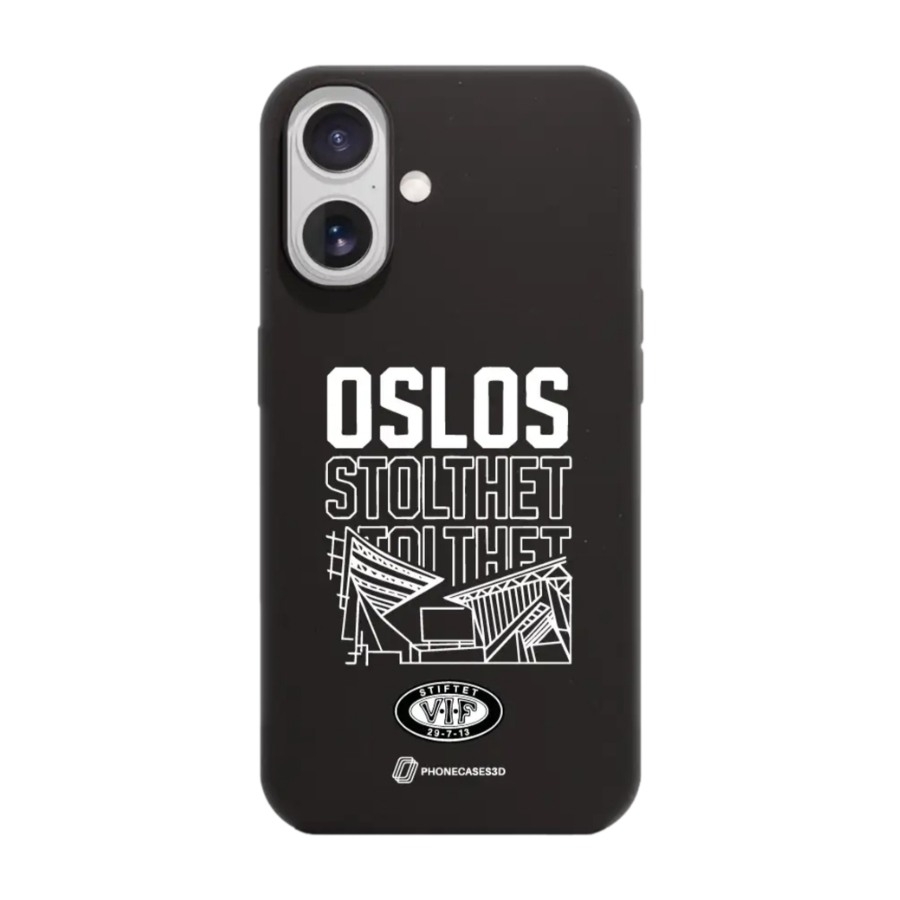 Phonecases3D iPhone 17 VIF komposterbart cover, sort billede 1