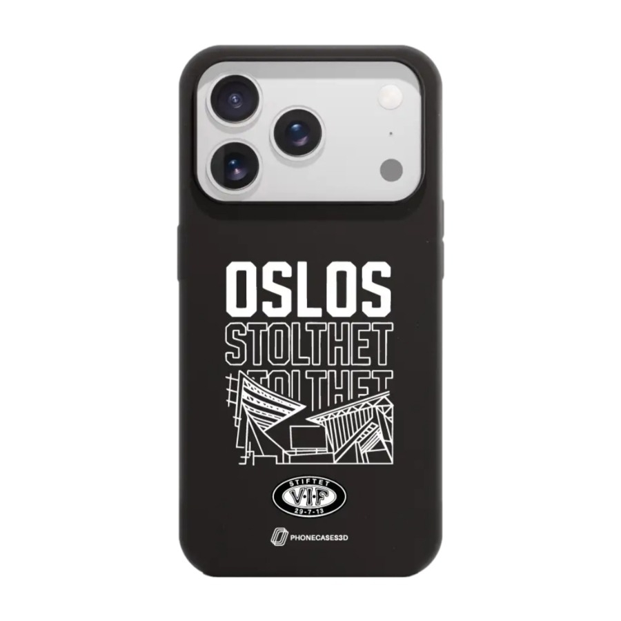 Phonecases3D iPhone 17 Pro VIF komposterbart cover, sort billede 1