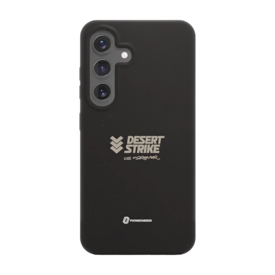 Phonecases3D Samsung Galaxy S25 Urban Pixel komposterbart cover, sort billede 1