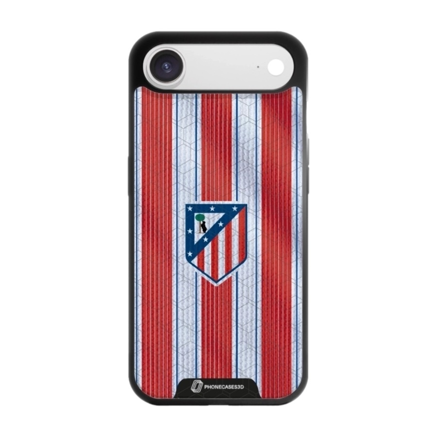 Phonecases3D iPhone Air Atlético de Madrid 3D mobilcover, sort billede 1