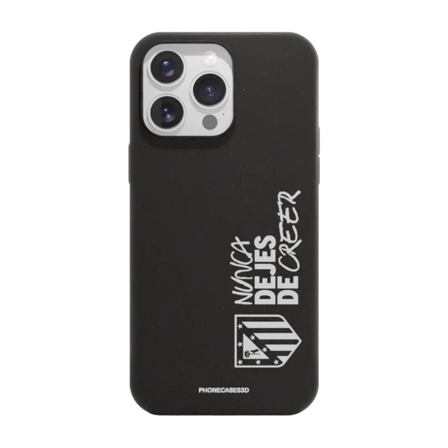 Phonecases3D iPhone 16 Pro Max Atlético de Madrid komposterbart cover, sort billede 1
