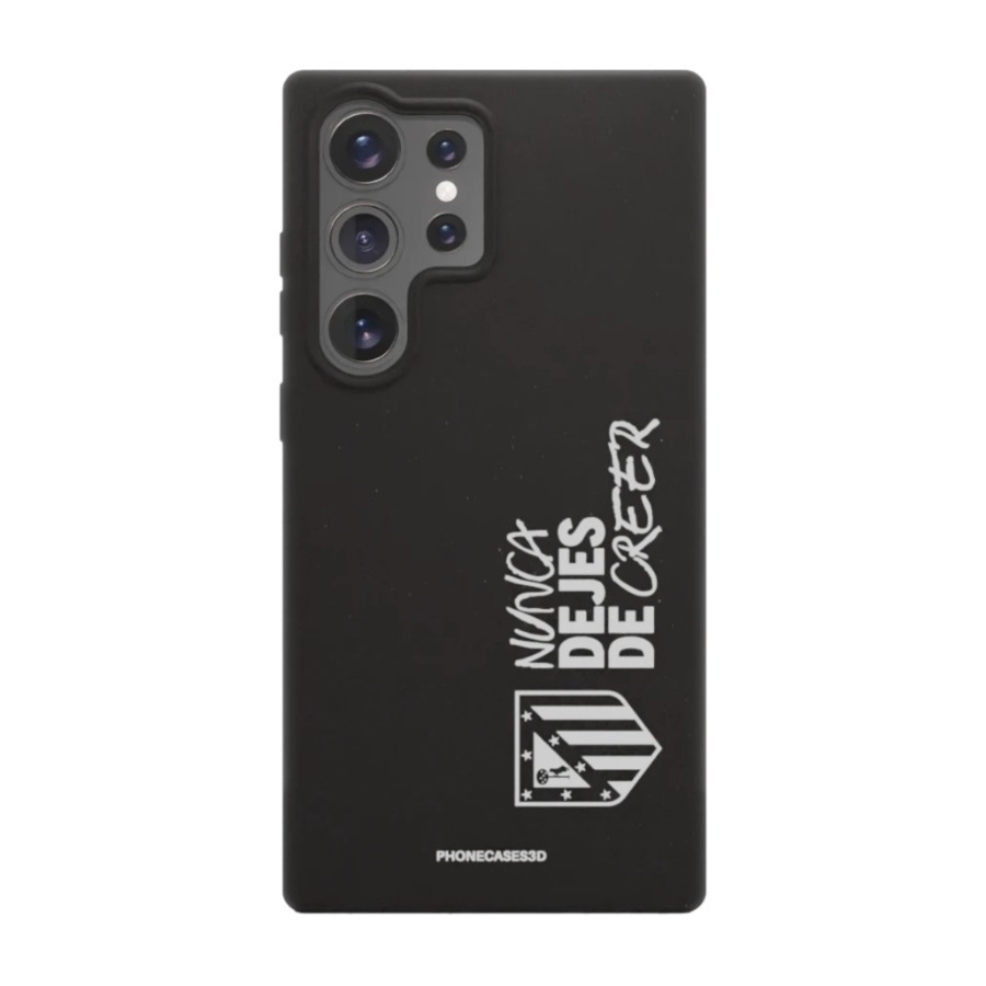 Phonecases3D Samsung Galaxy S25 Ultra Atlético de Madrid komposterbart cover, sort billede 1