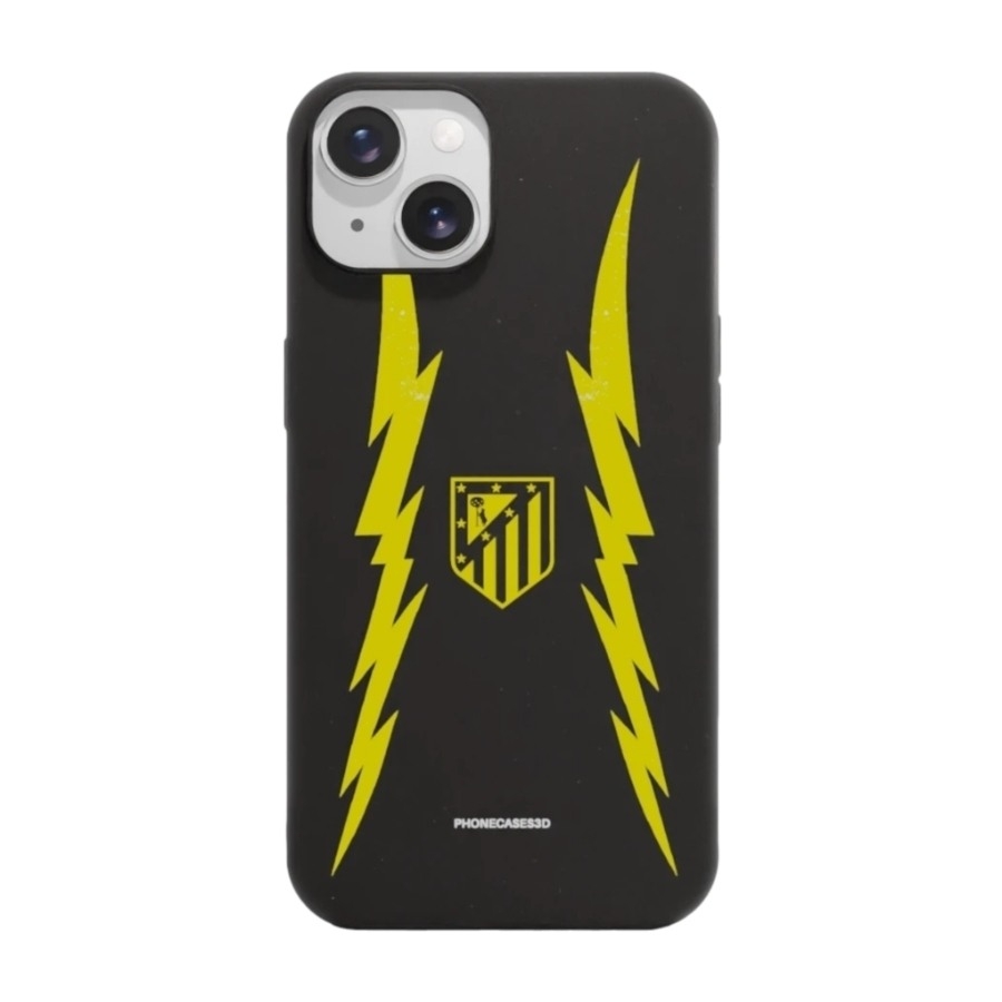 Phonecases3D iPhone 14 Atlético de Madrid komposterbart cover, sort billede 1