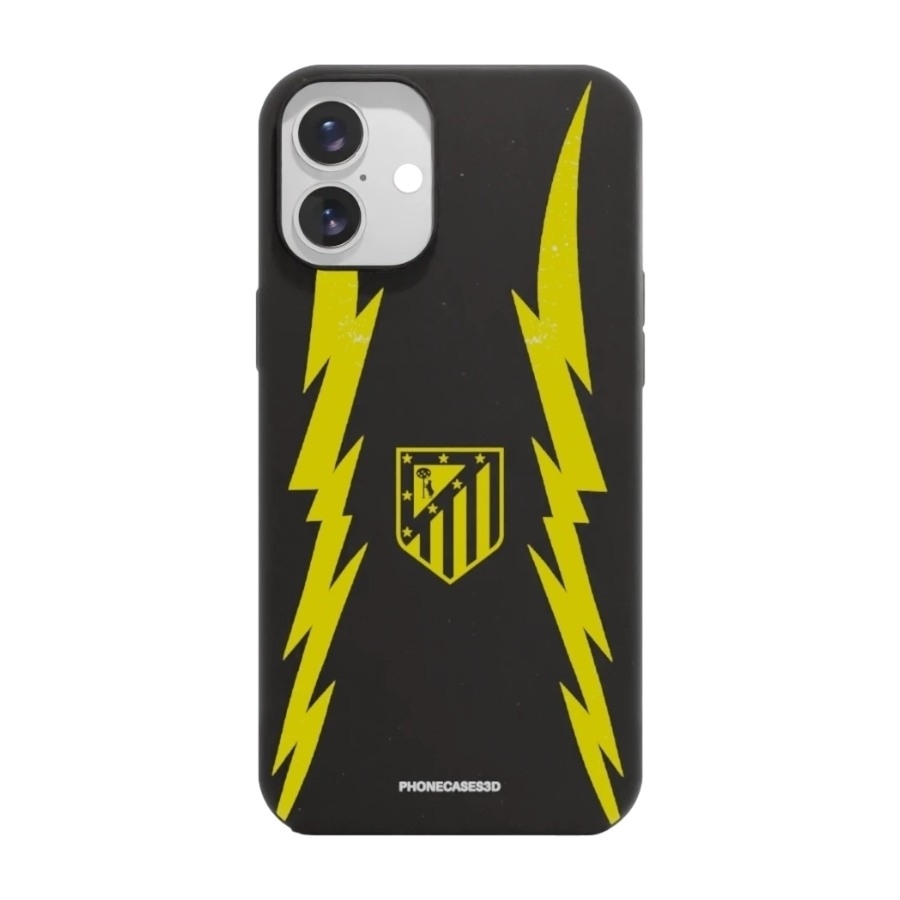 Phonecases3D iPhone 16 Plus Atlético de Madrid komposterbart cover, sort billede 1